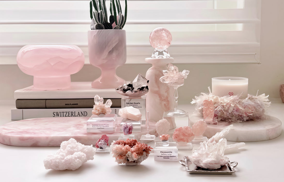 rose quartz crystal
